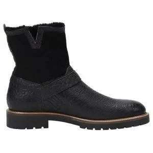 ROSS AND SNOW Federico Rugged Leather Combat Boots ROSS LEATHER BOOT main image 4